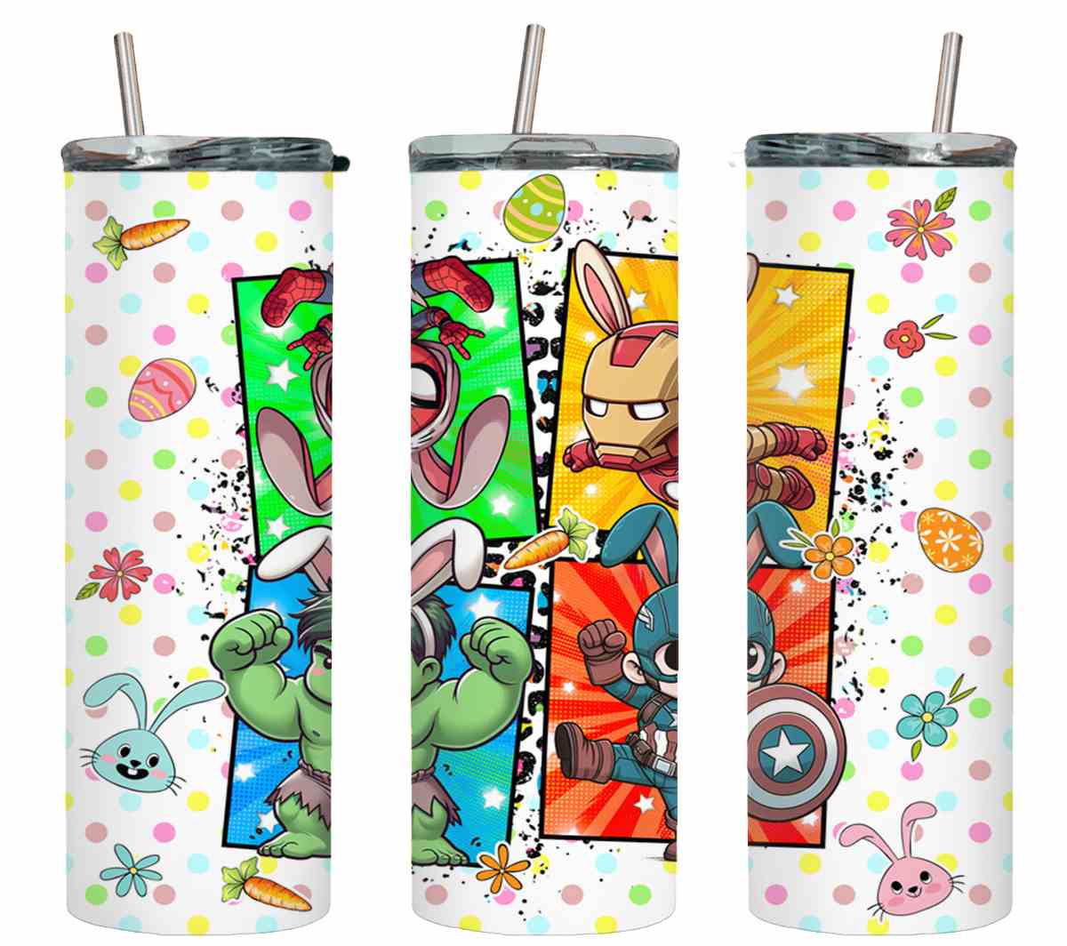 Spiderman, Iron Man, Hulk, Captain America-8925